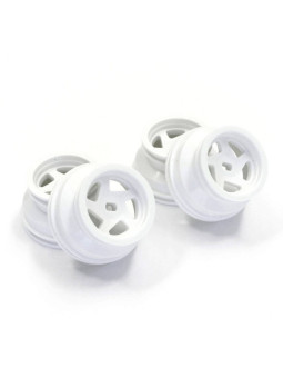 KYOSHO JANTES MINI-Z BUGGY (4) - TYPE OPTIMA (BLANCHES) MBH001W