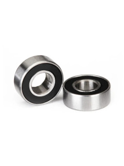 TRAXXAS ROULEMENT A BILLES 5X11X4MM ETANCHE NOIRS (X2) 5116A