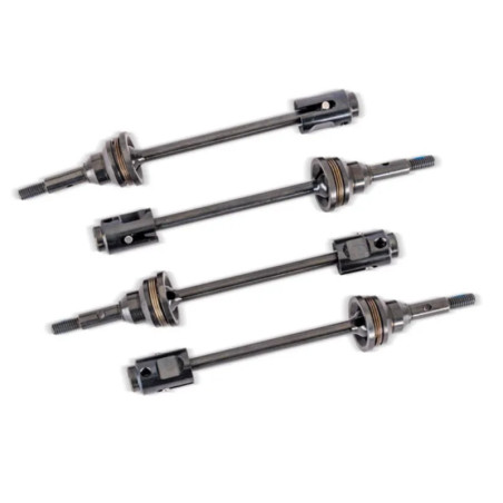 TRAXXAS DRIVESHAFTS STEEL CONSTANT VELOCITY FRONT OR REAR (4) WIDEMAXX MINI MAXX/XRT 10789X