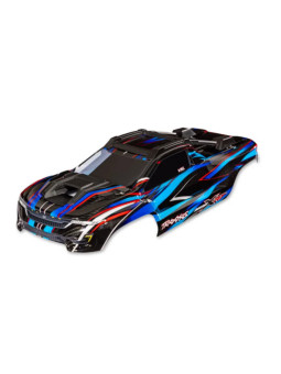 TRAXXAS BODY MINI XRT COMPLETE (BLUE) (PAINTED DECALS APPLIED) 10712-BLUE