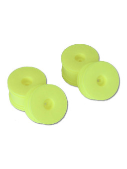 KYOSHO MINI-Z BUGGY WHEEL SET (MP9) (4) - YELLOW MBH002KY