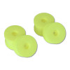 KYOSHO MINI-Z BUGGY WHEEL SET (MP9) (4) - YELLOW MBH002KY