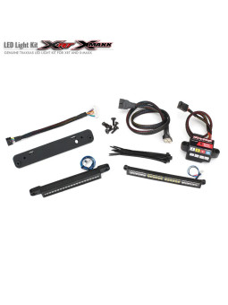TRAXXAS KIT COMPLET LED X-MAXX / XRT + ALIMENTATION AMPLIFICATEUR 7885