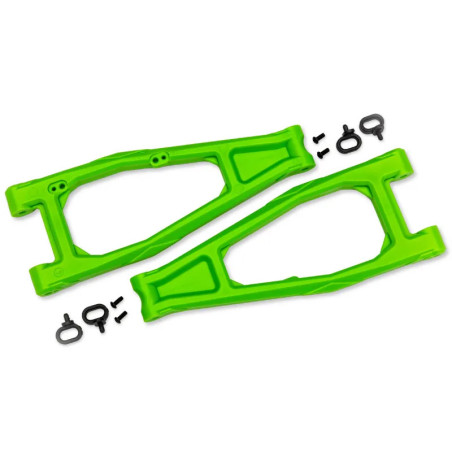 TRAXXAS TRIANGLES DE SUSPENSION AVANT SUPERIEUR - VERTS (2) FUNCO 10929-GRN
