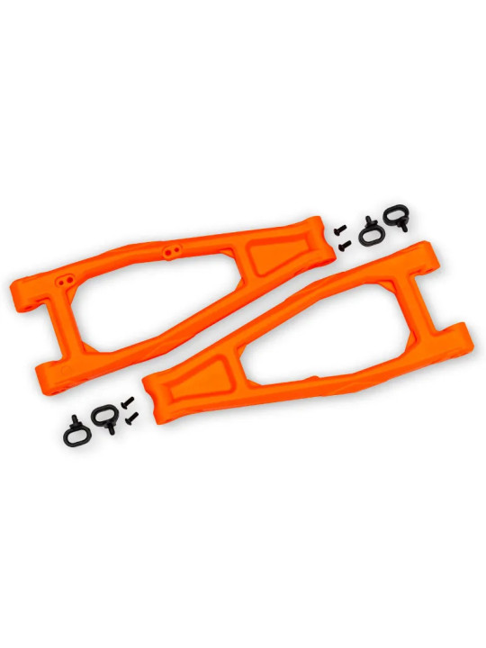 TRAXXAS TRIANGLES DE SUSPENSION AVANT SUPERIEUR - ORANGES (2) FUNCO 10929-ORNG