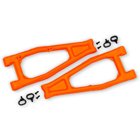 TRAXXAS TRIANGLES DE SUSPENSION AVANT SUPERIEUR - ORANGES (2) FUNCO 10929-ORNG