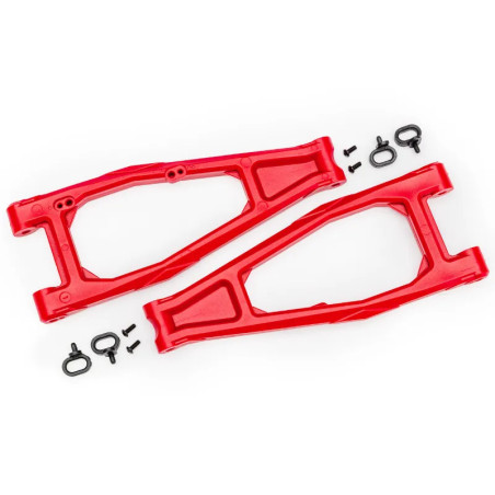 TRAXXAS TRIANGLES DE SUSPENSION AVANT SUPERIEUR - ROUGES (2) FUNCO 10929-RED