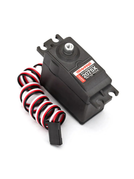 TRAXXAS SERVO DIGITAL HIGH-TORQUE METAL GEAR (BALL BEARING) WATERPROOF 9.0KG 0.17S 2075X