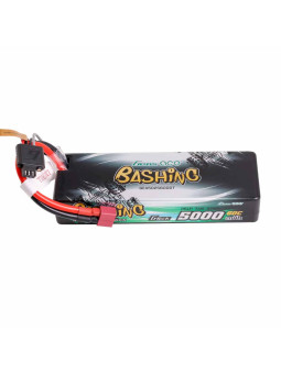 GENS ACE BATTERIE LIPO BASHING  2S 7.4V-5000-60C (DEANS) GEA502S60DGT