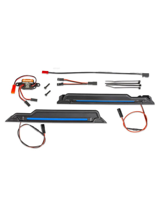 TRAXXAS LEDS DE BAS DE CAISSE BLUES FUNCO 10998-BLUE