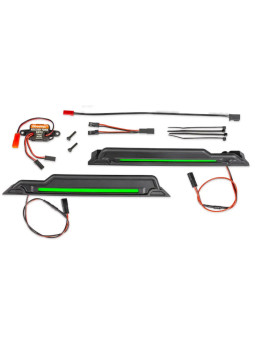 TRAXXAS LEDS DE BAS DE CAISSE VERTES FUNCO 10998-GRN