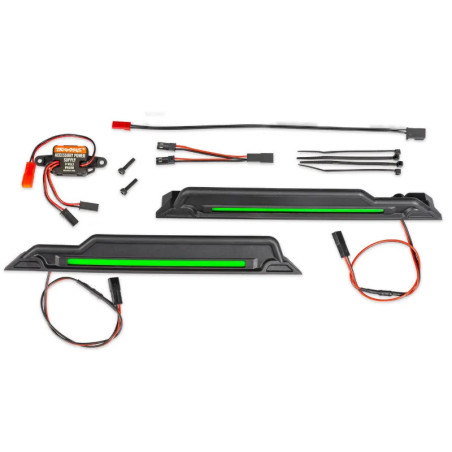 TRAXXAS LEDS DE BAS DE CAISSE VERTES FUNCO 10998-GRN