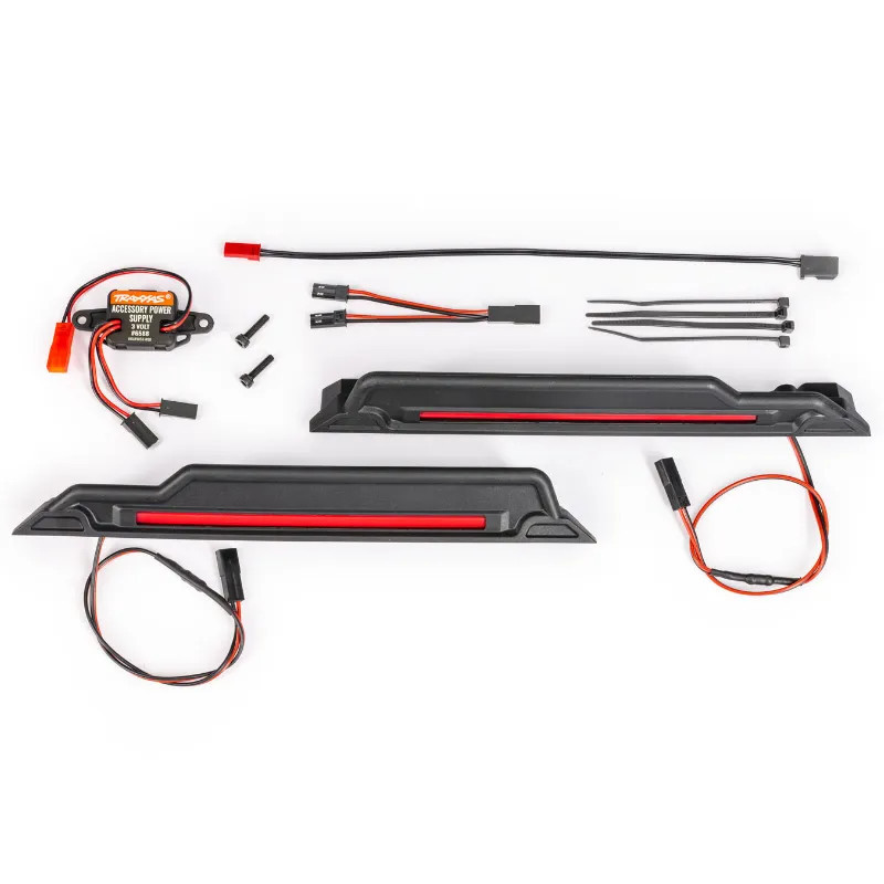 TRAXXAS LEDS DE BAS DE CAISSE ROUGES FUNCO 10998-RED