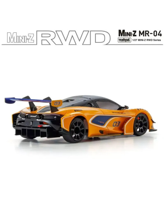KYOSHO MINI-Z MR04 RWD MCLAREN 720S GT3 ORANGE N°03 (W-MM/KT531P) 32364OR