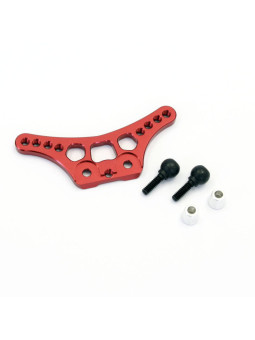 KYOSHO SUPPORT AMORTISSEUR AVANT MINI-Z BUGGY - ROUGE MBW015RB