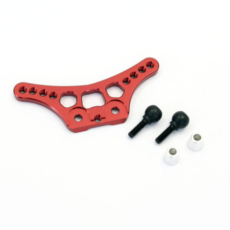 KYOSHO SUPPORT AMORTISSEUR AVANT MINI-Z BUGGY - ROUGE MBW015RB