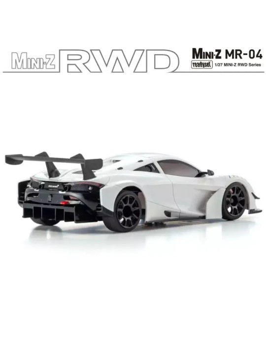 KYOSHO MINI-Z MR04 RWD MCLAREN 720S GT3 BLANCHE (W-MM/KT531P) 32364W
