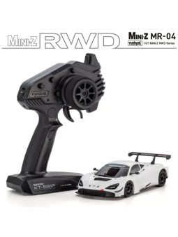 KYOSHO MINI-Z MR04 RWD MCLAREN 720S GT3 BLANCHE (W-MM/KT531P) 32364W