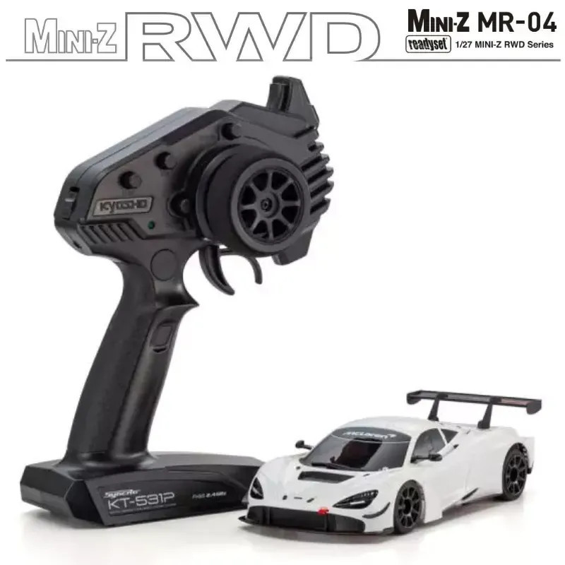 KYOSHO MINI-Z MR04 RWD MCLAREN 720S GT3 BLANCHE (W-MM/KT531P) 32364W