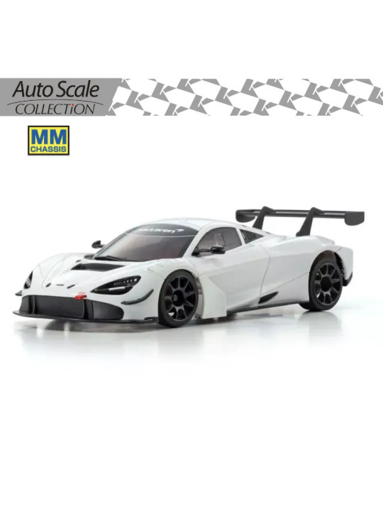 KYOSHO AUTOSCALE MINI-Z MCLAREN 720S GT3 WHITE (W-MM) MZP255W