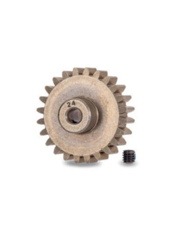 TRAXXAS GEAR 24-T PINION 32-P (FITS 3MM SHAFT) / SET SCREW 10841