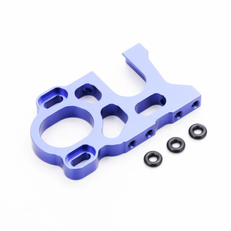KYOSHO SUPPORT MOTEUR ALU ZX5/TF5 (BLEU) TF017BL