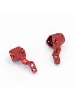 KYOSHO ALUMINUM KNUCKLE SET - MINI-Z BUGGY (RED) MBW017RB
