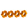 TRAXXAS 24 MM ORANGE ALUMINUM SPLINED HEX WHEEL HUBS (4) 7756-ORNG