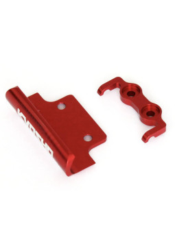 KYOSHO PARE-CHOCS AVT-ARR MINI-Z BUGGY - ALU ROUGE MBW029RB