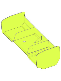 KYOSHO AILERON 1:8 NYLON INFERNO MP11 - JAUNE IF735KY