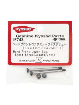 KYOSHO 3X44MM FRONT LOWER SUSPENSION SHAFT SCREW INFERNO MP11 (2) IF748