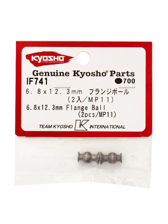KYOSHO INFERNO MP11 6.8X12MM FLANGED BALL (2) IF741