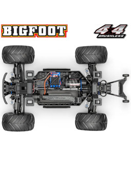 TRAXXAS MONSTER TRUCK BIGFOOT 50TH ANNIVERSARY 1/10 4x4 BL-2S RTR 67134-1-5OTH