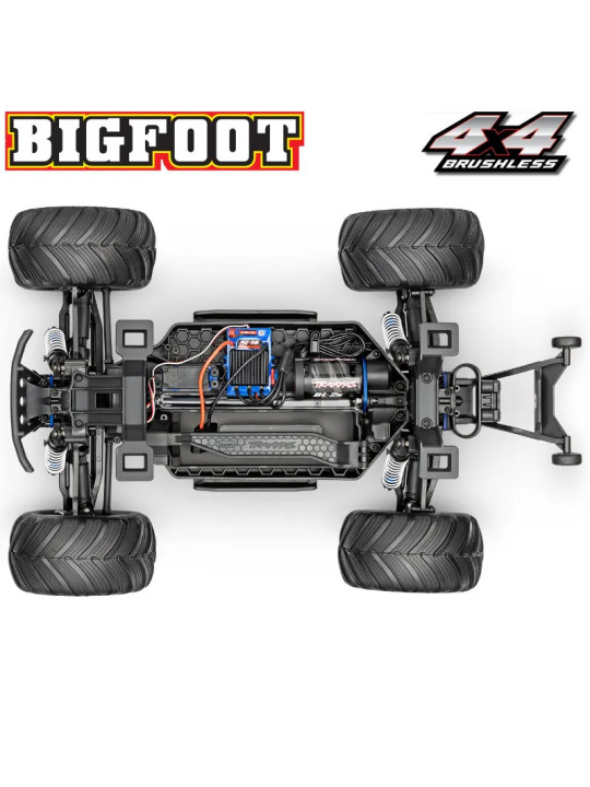 TRAXXAS MONSTER TRUCK BIGFOOT 50TH ANNIVERSARY 1/10 4x4 BL-2S RTR 67134-1-5OTH