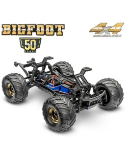TRAXXAS MONSTER TRUCK BIGFOOT 50TH ANNIVERSARY 1/10 4x4 BL-2S RTR 67134-1-5OTH