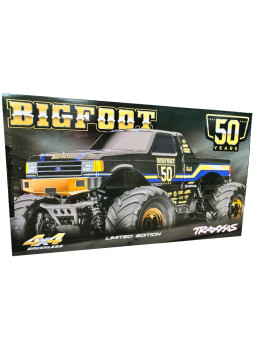TRAXXAS MONSTER TRUCK BIGFOOT 50TH ANNIVERSARY 1/10 4x4 BL-2S RTR 67134-1-5OTH