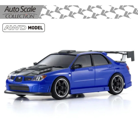KYOSHO AUTOSCALE MINI-Z SUBARU IMPREZA WRX AERO KIT BLUE (MA020) MZP483BL