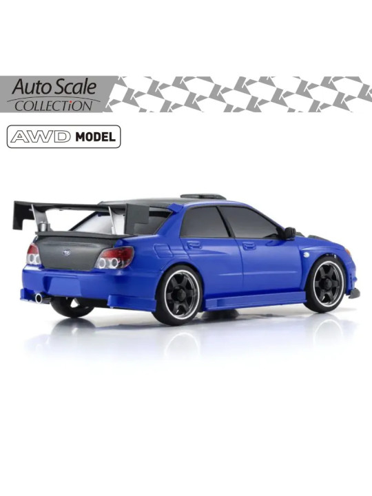 KYOSHO AUTOSCALE MINI-Z SUBARU IMPREZA WRX AERO KIT BLUE (MA020) MZP483BL