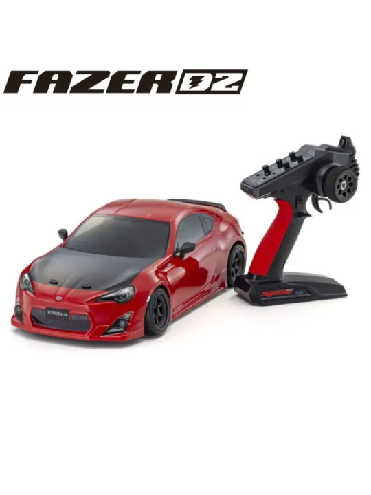 KYOSHO FAZER D2 TOYOTA 86 GT TUNED VER. RED 1:10 DRIFT READYSET 34502T1B