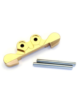 KYOSHO ALUMINUM FRONT SUSPENSION MOUNT - MINI-Z BUGGY (GOLD) MBW024G