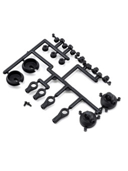 KYOSHO PLASTIC PARTS SET FOR ULTIMA RT6-RB6-RS-RB7-ZX7 SHOCKS UM753-1