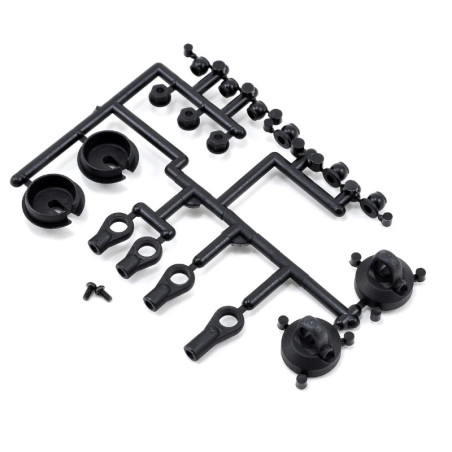 KYOSHO PLASTIC PARTS SET FOR ULTIMA RT6-RB6-RS-RB7-ZX7 SHOCKS UM753-1