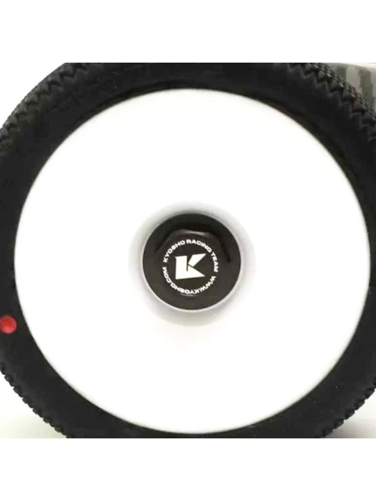KYOSHO ECROUS DE ROUE BORGNES INFERNO 1/8 (4) GUN METAL IFW649GM