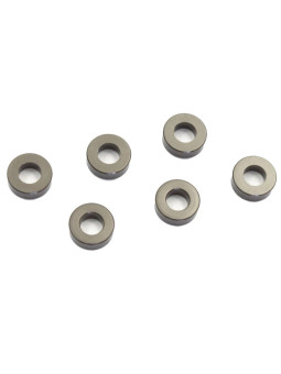KYOSHO RONDELLES ANODISEES 3X6X2MM (6) - GUN METAL W0142GM