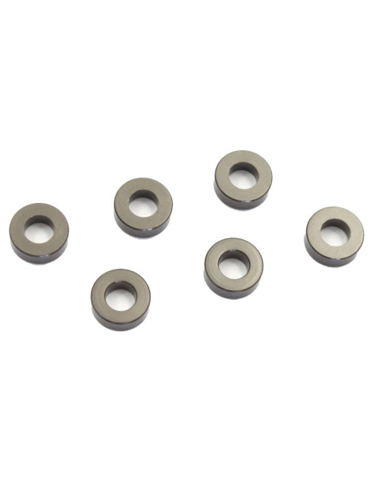 KYOSHO ANODIZED WASHER 2MM (6) - GUN METAL W0142GM