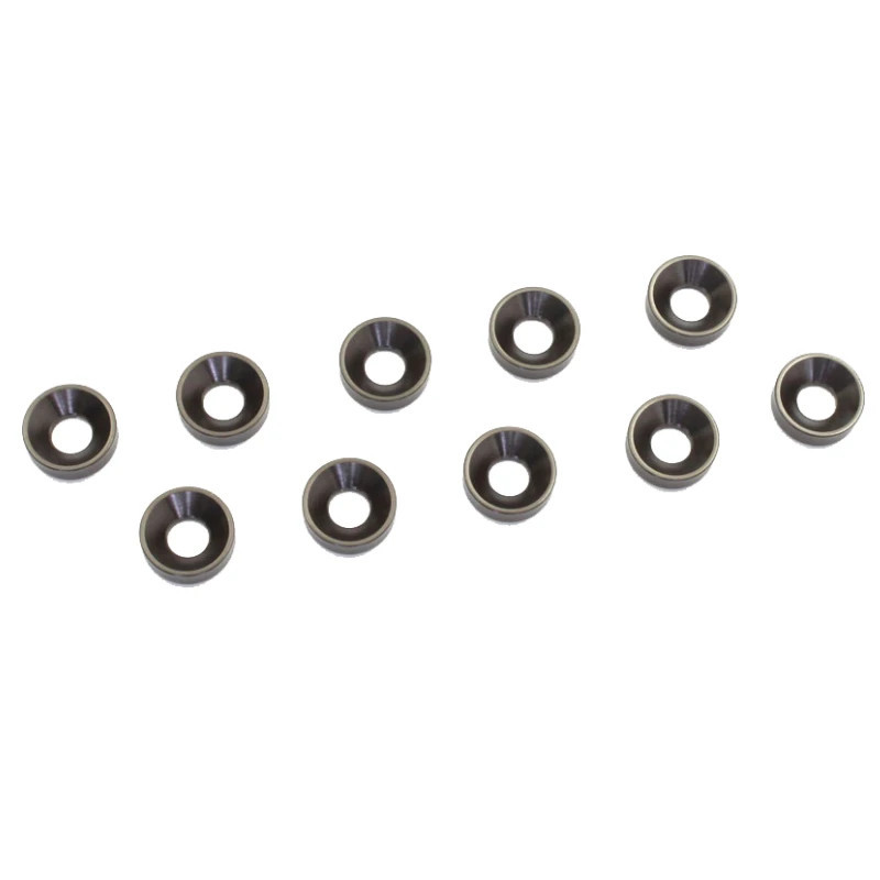 KYOSHO M3 FLAT HEAD WASHER (10) GUN METAL W0146GM