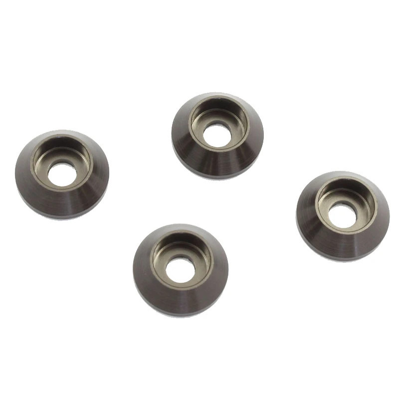 KYOSHO HEAD WASHER 3MM GUN METAL (4) W0148GM