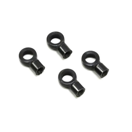 KYOSHO DAMPER ROD ENDS (SHORT) (4) W5015