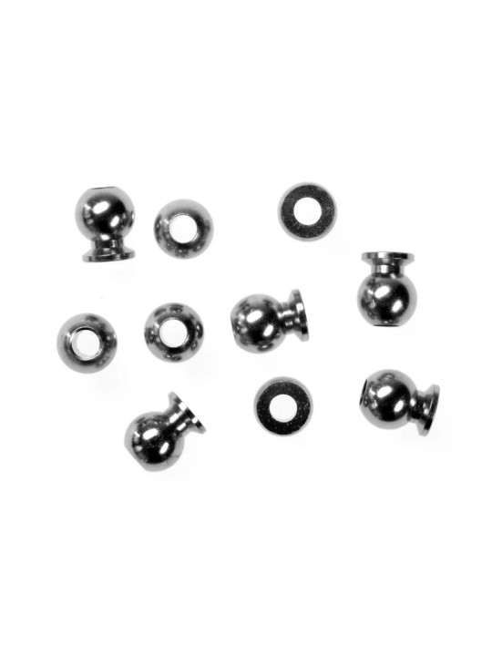 KYOSHO 6.8MM FLANGED HARD BALL (10) W0154