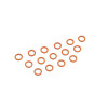 KYOSHO SILICONE O-RING (P4.5/SLIM) (15) ORG045S